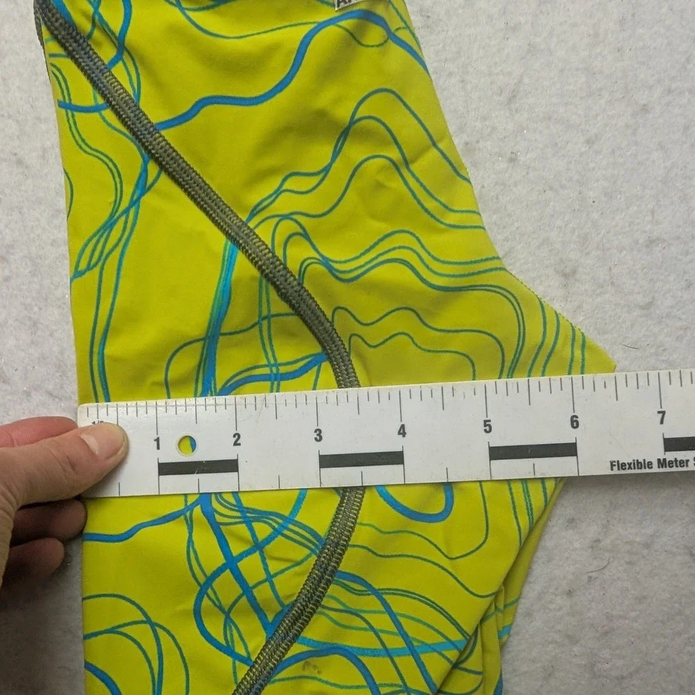 Arena Powerskin ST Jammer Boys 26 Green Blue Topographic Racing Swimsuit 002797